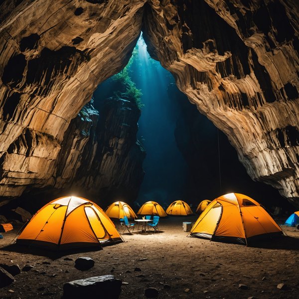 Comment organiser un camping pour une expédition de spéléologie dans les grottes karstiques?