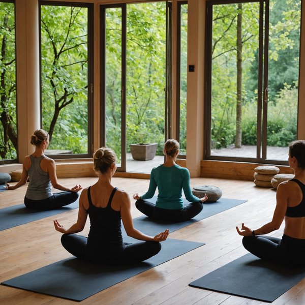 Quels sont les meilleurs hébergements en France pour des retraites de bien-être avec des cours de méditation?